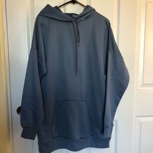 Hooded sweater dress